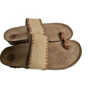 Italian Shoemakers Ginebra Footbed Sandal Size 7
